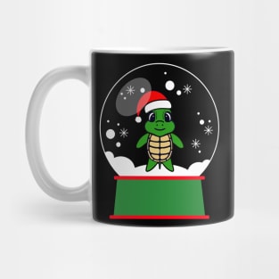 CHRISTMAS Turtle Snowglobe Mug